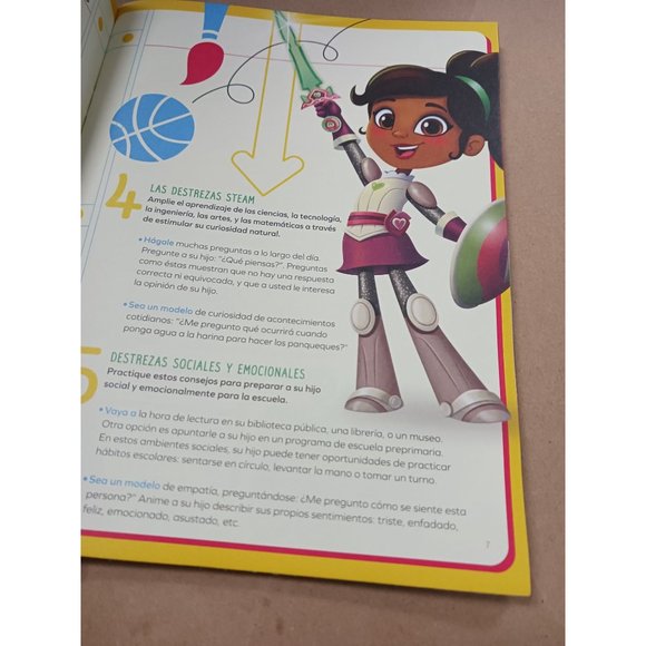 Nick Jr Beyond the Backpack Spanish & English Kindergarten Activity Book - New - Picture 9 of 10